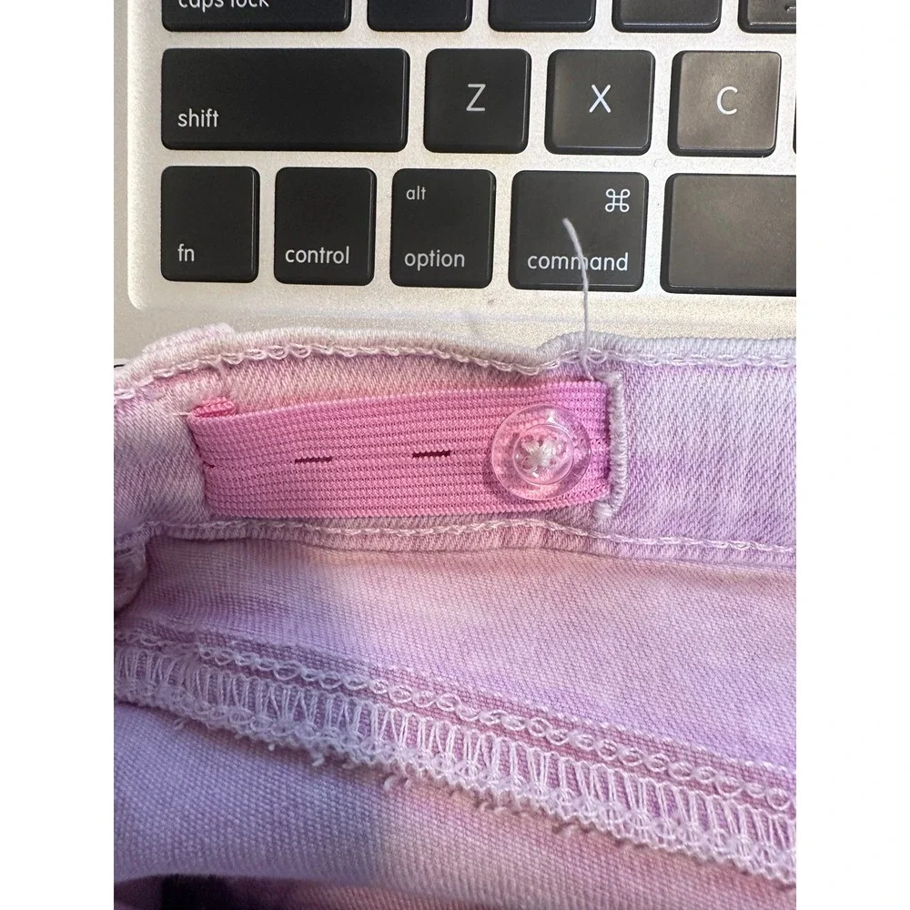 Old Navy Girls Jeans Size‎ 16 Adjustable Waistband Pink Denim Pants